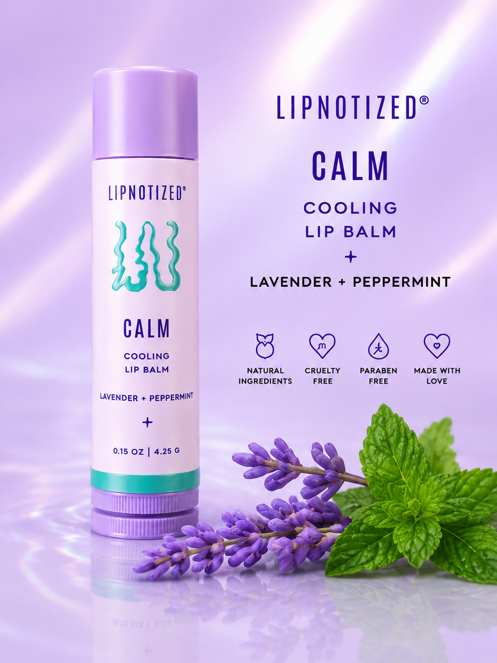"Calm" Cooling Lip Balm